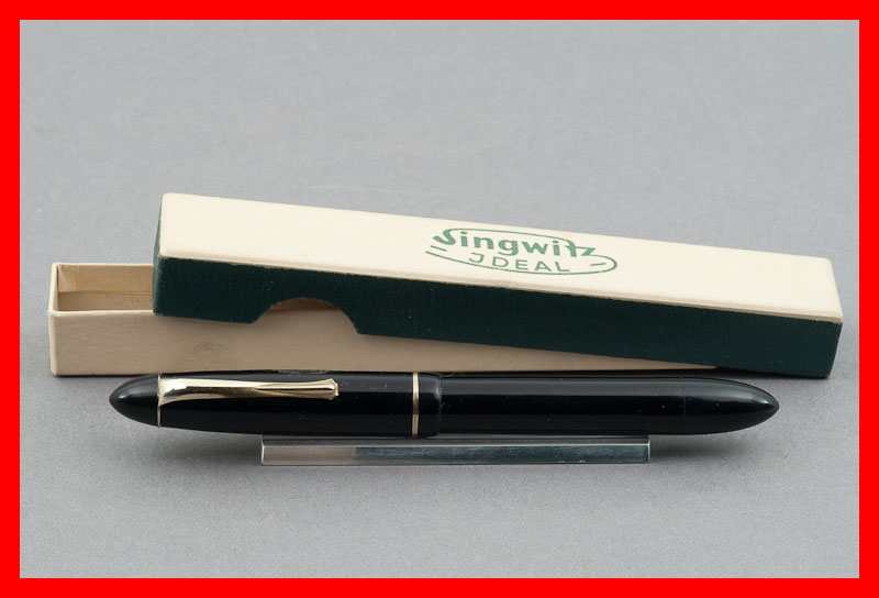 Vintage Singwitz Ideal piston filler w original box