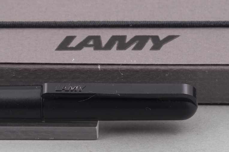 Lamy ballpoint with box spring loaded clip  
