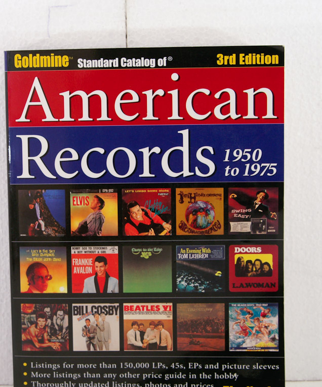 GOLDMINE STANDARD CATALOG OF AMERICAN RECORDS 1950 TO 1975 3rd EDITION TIM NEELY eBay